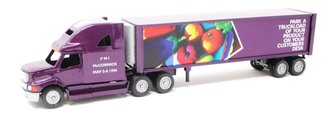 Sterling SilverStar Sleeper w/Reefer Trailer "FMI McCormick" (Purple)
