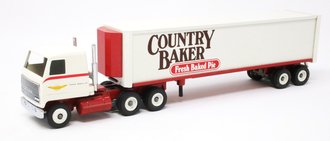 Mack Ultra-Liner COE Sleeper w/Reefer Trailer "Country Baker - Fresh Baked Pie"