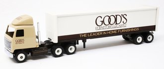 Mack Ultra-Liner COE Sleeper w/Van Trailer "Good's Furniture & Carpet"