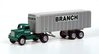 Branch Conventional Cab w/Tractor Trailer Branch Conventional Cab w/Tractor Trailer
