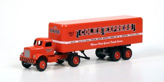 Coles Express Conventional Cab w/Tractor Trailer Coles Express Conventional Cab w/Tractor Trailer