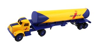 White 9000 Day Cab w/Cylindrical Tanker "Indianhead"