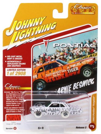 White Lightning 1:64 1963 Pontiac Tempest "Arnie 'The Farmer' Beswick" White Lightning 1:64 1963 Pontiac Tempest "Arnie 'The Farmer' Beswick"