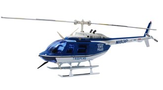 Bell Jet Ranger III Helicopter "Pennsylvania State Police" (Blue/White)