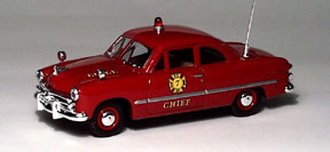 1949 Ford Fire Chief Car (Red)