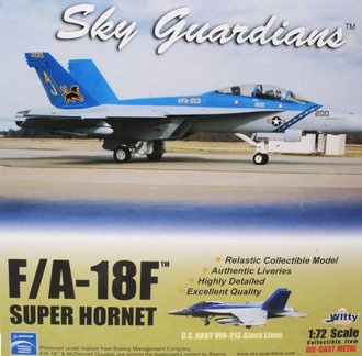 McDonnell Douglas F/A-18F Super Hornet USN VFA-213 Black Lions, AJ200, NAS Oceana, VA, 2006