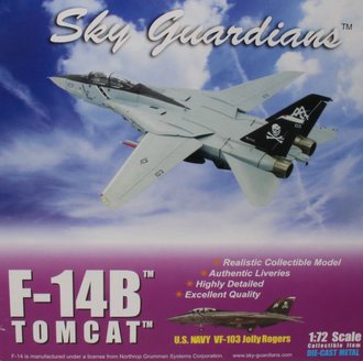 Grumman F-14B Tomcat USN VF-103 Jolly Rogers, AA103 "Mutha", USS Enterprise, 1996