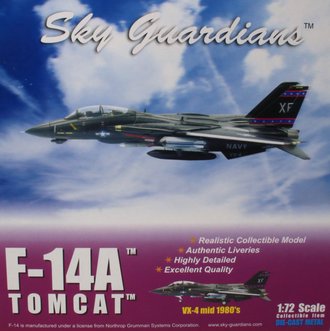 Grumman F-14A Tomcat USN VX-4 Evaluators, NAS Point Magu, CA, 1985