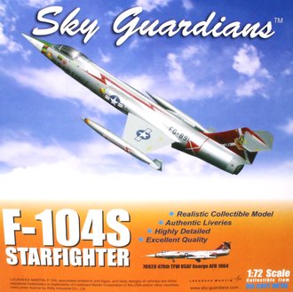 Lockheed F-104C Starfighter USAF 479th TFW, "Really George", George Laven Jr., George AFB, CA, 1963