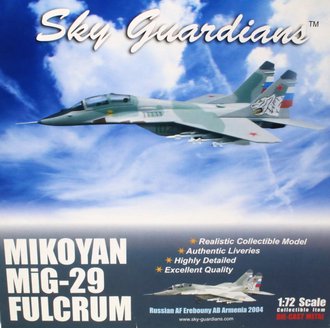 Mikoyan MiG-29 Fulcrum-B Russian Air Force, Erebouny AB, Armenia, 2004