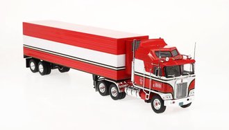 1:43 Kenworth K100E w/Reefer Trailer "B.J. McKay - BJ and the Bear" ***Broken Handles/Bad Box***