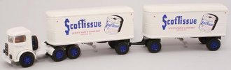1:64 Mack CJ w/22' Doubles "Scot-Tissue" *** Faded Roof - No Original Box ***