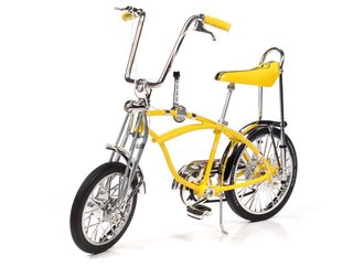 1:6 Schwinn "Lemon Peel" Bike (Yellow) ***Bad Chrome on Rear Seat Brake*** 1:6 Schwinn "Lemon Peel" Bike (Yellow) ***Bad Chrome on Rear Seat Brake***