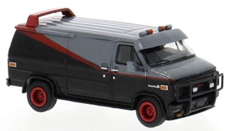 1:87 1983 GMC Vandura Van "The A-Team" ***Broken Passenger Side Mirror*** 1:87 1983 GMC Vandura Van "The A-Team" ***Broken Passenger Side Mirror***