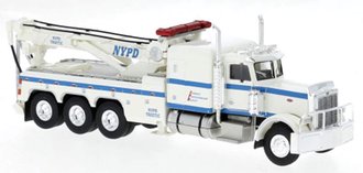 1:87 1973 Peterbilt 359 Wrecker "NYPD" ***Bad Paint***