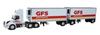 1:64 Volvo VNL 300 w/28' Reefer Pups "Gordon Food Service" *** No Original Box *** 1:64 Volvo VNL 300 w/28' Reefer Pups "Gordon Food Service" *** No Original Box ***
