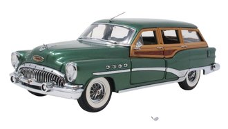 1:24 1953 Buick Estate Wagon (Terrace Green) ***Missing Parts - Check Description*** 1:24 1953 Buick Estate Wagon (Terrace Green) ***Missing Parts - Check Description***