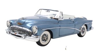 1:24 1953 Buick Skylark Convertible (Reef Blue) **Missing Pass Side Mirror, Aerial, Part Of Chrome** 1:24 1953 Buick Skylark Convertible (Reef Blue) **Missing Pass Side Mirror, Aerial, Part Of Chrome**