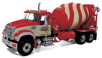 1:34 Mack Granite MP Concrete Mixer Truck "Rock Valley" ***Missing Spare Parts*** 1:34 Mack Granite MP Concrete Mixer Truck "Rock Valley" ***Missing Spare Parts***