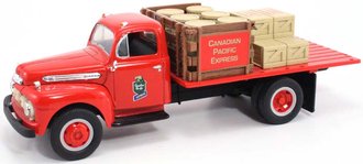 1:34 1951 Ford Canadian Pacific Express Stake Truck ***No Box, Mirrors Have Been Installed***