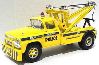 1:34 1958 GMC Tow Truck "Port Authority of New York & New Jersey Police" ***No Box***