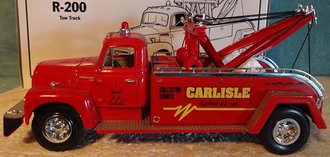 1:34 1957 International Tow Truck "Carlisle '96" ***No Box, Mirrors Have Been Installed***