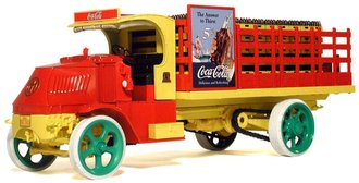 1:34 1925 Mack AC Beverage Truck "Coca-Cola" ***No Box, Mirrors Have Been Installed***