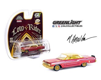 1:64 1963 Chevrolet Impala Lowrider "Michael Heralda Special Edition" ***Missing Tire***