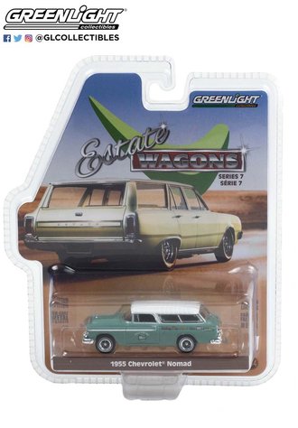 1:64 1955 Chevrolet Nomad "Holley Speed Shop" ***Loose Front Bumper***