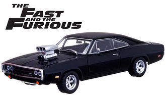 1:43 The Fast and the Furious (2001) - 1970 Dodge Charger ***Cracked Case***