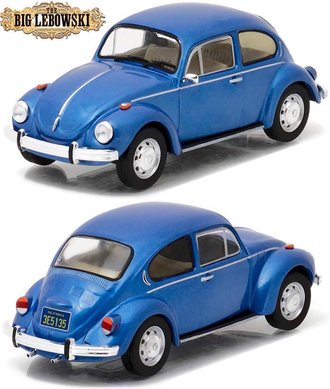 1:43 The Big Lebowski (1998) Da Fino's Volkswagen Beetle ***Cracked Case***