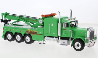 1:43 1980 Peterbilt 359 Wrecker (Green) *** Broken Parts - Kit Bash ONLY ***