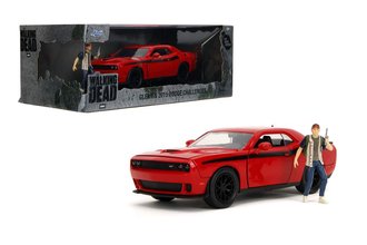 1:24 The Walking Dead - 2015 Dodge Challenger SRT Hellcat w/Glenn Figure ***Bad Box***