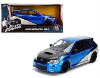 1:24 Fast & Furious - Brian's Subaru Impreza WRX STI Hatchback "Furious 7 (2015)" ***Bad Box***
