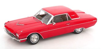 1:18 1966 Ford Thunderbird Hardtop (Red) ***Broken Rear Passenger Wheel*** 1:18 1966 Ford Thunderbird Hardtop (Red) ***Broken Rear Passenger Wheel***