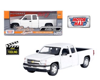1:25 2006 Chevrolet Silverado 1500 (White) ***Bad Box***
