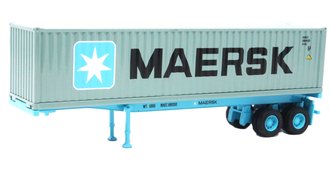 1:64 40' Container & Chassis "Maersk"