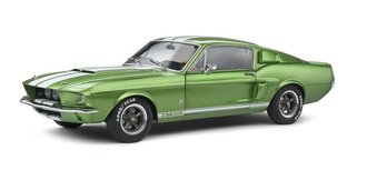 1:18 1967 Shelby Mustang GT500 (Lime Green) ***Repaired Side Mirror & Driver Side Front Wheel***