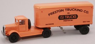1:64 Mack BM w/22' Trailer "Preston Trucking Co." *** No Original Box ***