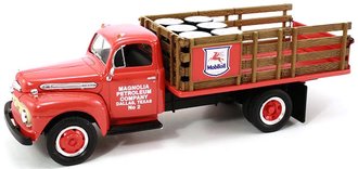 1:34 1951 Ford Barrel Truck "Mobiloil - Magnolia Petroleum Co." ***No Box***