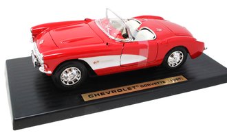 1:18 1957 Chevy Corvette (Red)