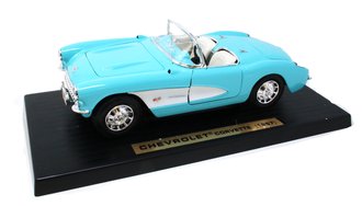 1:18 1957 Chevy Corvette (Teal Blue)