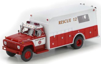 Ford F-850 Rescue Truck "County Fire #12"
