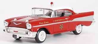 1:43 1957 Chevy "Centerville" Fire Chief 1:43 1957 Chevy "Centerville" Fire Chief