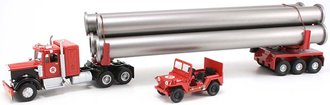 1:50 Texaco Kenworth w/Pipe Load