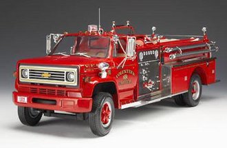 1:16 1975 Chevy C-65 Fire Truck (Red) *** VHTF ***