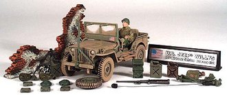 1:32 U.S. Willys Jeep "Normandy" 1:32 U.S. Willys Jeep "Normandy"