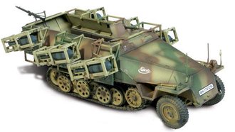 German Sd. Kfz. 251 Aust. D mit Wurfrahmen 40