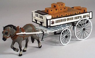 1889 Horse-Drawn Wagon "Budweiser"