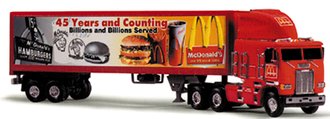 Freightliner COE Tractor Trailer "McDonald's"
